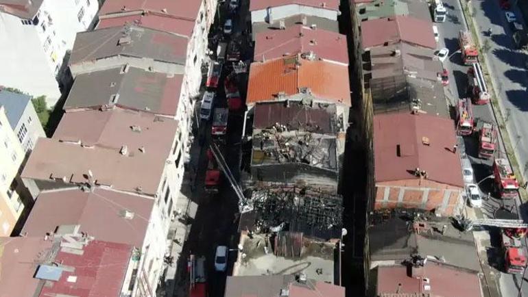 Sultangazide yangın faciası Çatıda başlayan alevler mahalleyi sardı: 7 bina tehlikeyle karşı karşıya kaldı