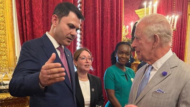 COP31 Başkanı Bakan Kurum, Londra’da Kral Charles’ın ev sahipliğinde düzenlenen resepsiyona katıldı