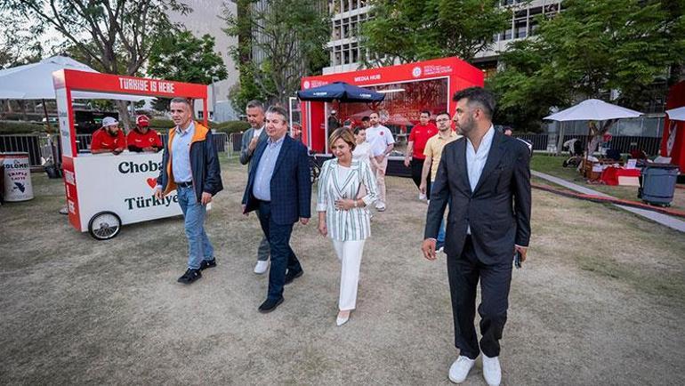 Los Angelesın kalbinde Türkiye tanıtılıyor ABDde Türkiye coşkusu