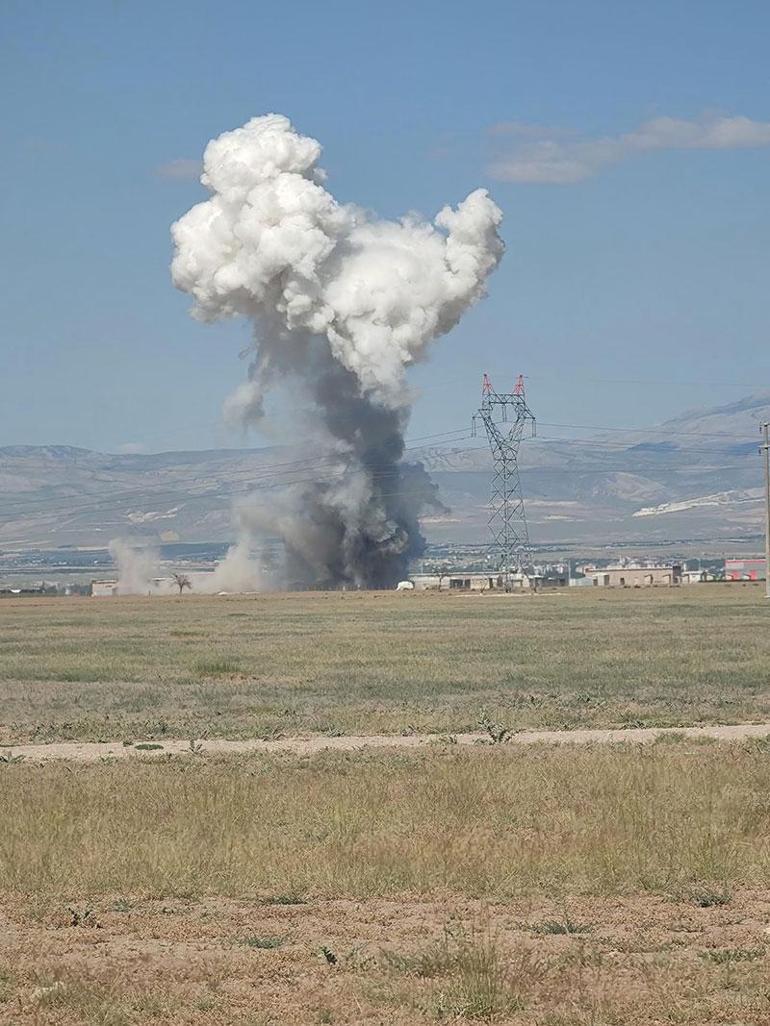 Niğdedeki havai fişek fabrikasında patlama: 1 ölü, 1 yaralı