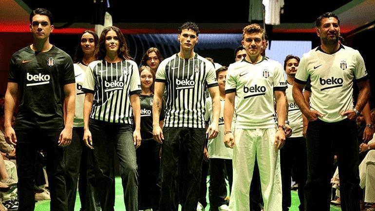 Beşiktaşın yeni sezon formaları tanıtıldı İşte kullanılacak yazı fontu