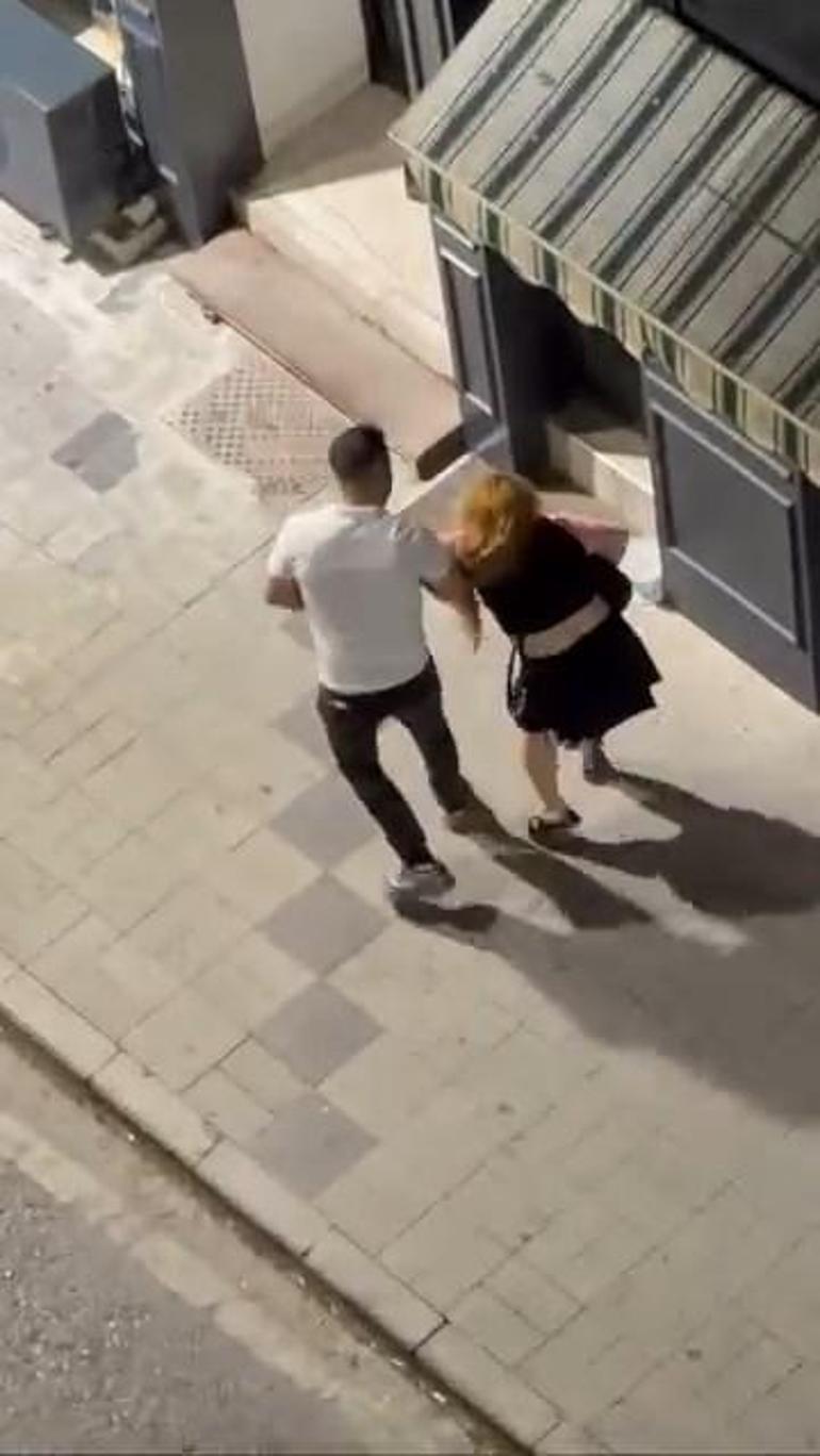Eski eş dehşeti Kolundan tutup zorla götürmek istedi: Beni öldürecek, yardım edin
