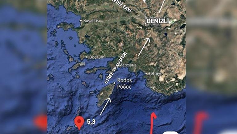 Akdeniz 5.3lük depremle sallandı Gözler Helenik Yayında: Bir aydır olağan dışı