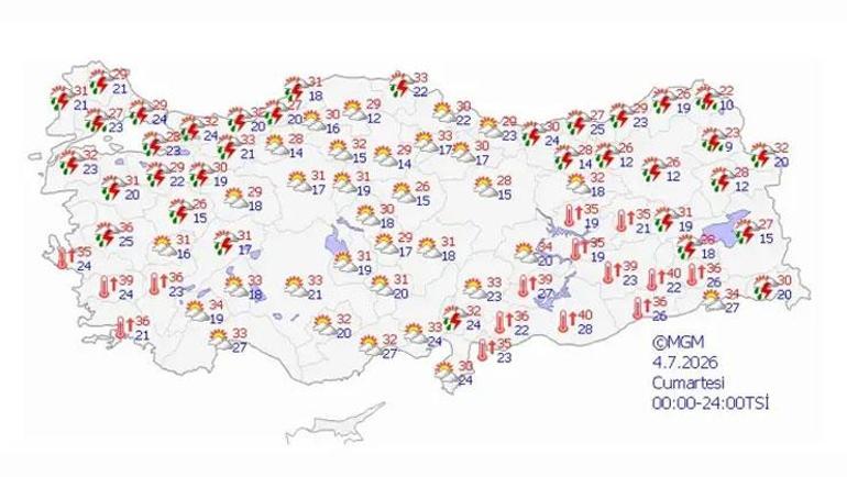 İstanbula kuvvetli sağanak alarmı Valilik 7 ilçeyi tek tek uyardı: 10-12 saat sürecek
