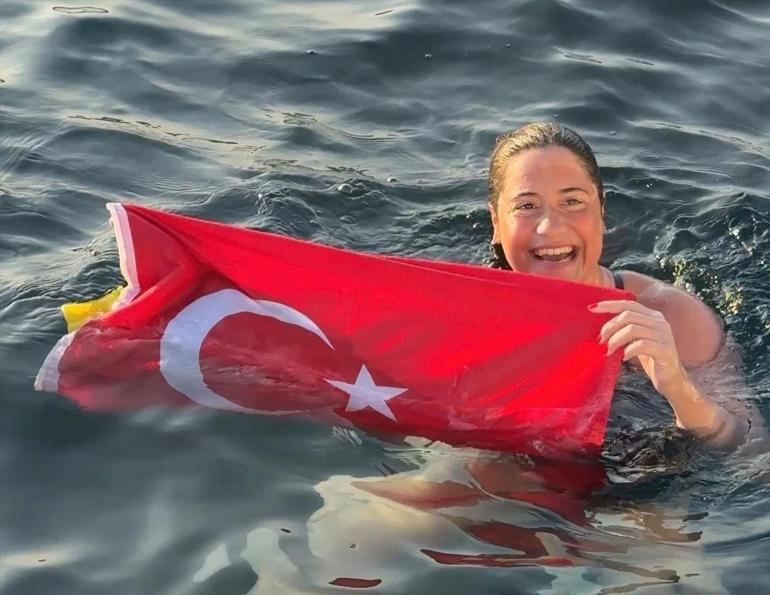 Aysu Türkoğlu Tsugaru Kanalı’nı geçen en genç Türk oldu