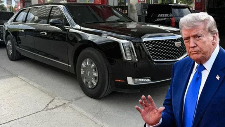 Trumpın Canavar’ lakaplı makam araçları Ankarada