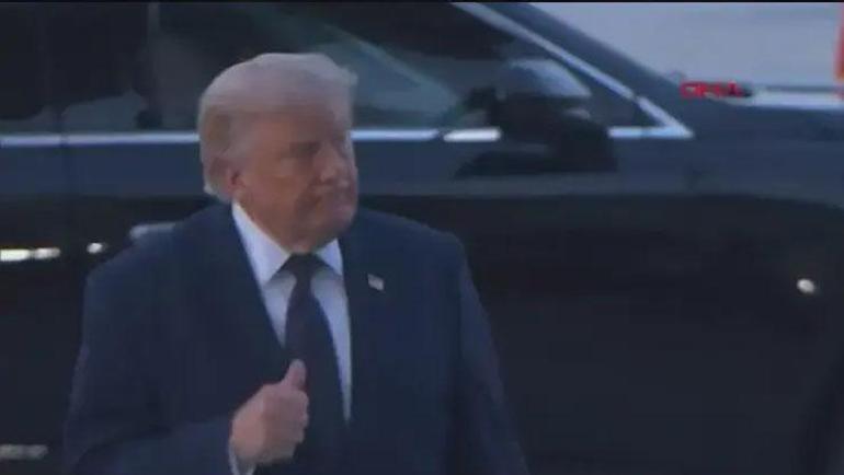 Beştepede Mehteranlı karşılama Trump hayranlığını gizleyemedi