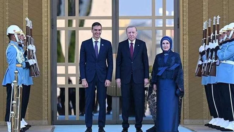 Beştepede tarihi NATO resepsiyonu Erdoğan çifti liderleri karşıladı