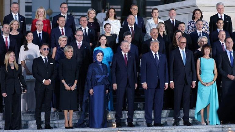 NATO Zirvesine damga vurdu İşte Macron’un gözlüklerinin sırrı