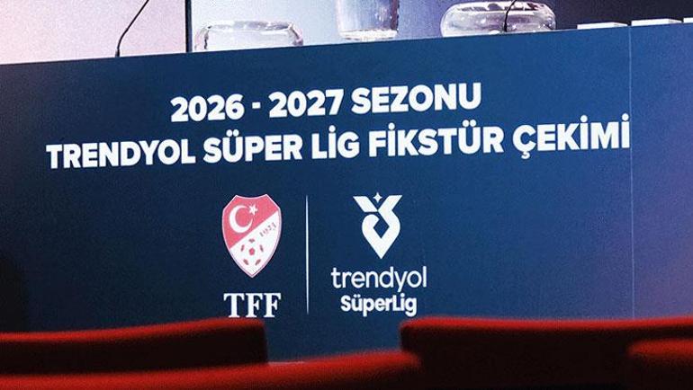 Süper Ligde 2026-2027 sezonu fikstür çekimi başladı
