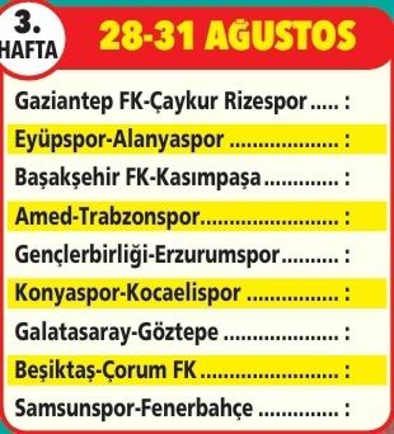Süper yıldızlar süper heyecan
