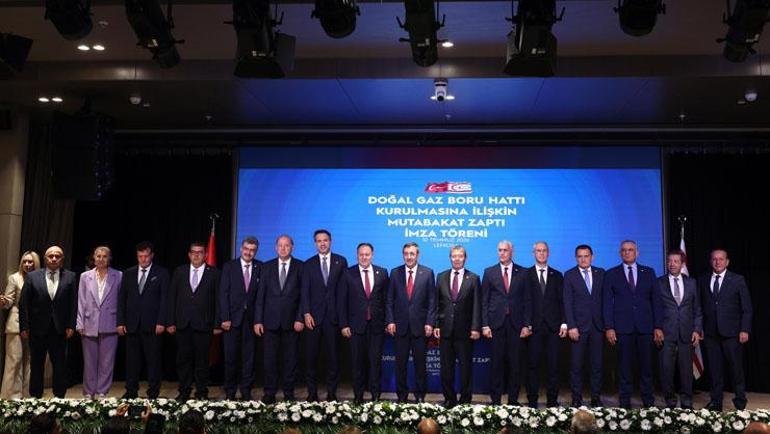 Kıbrıs’a doğal gaz çıkarması İlk imzalar atıldı: Türkiye ile KKTC, Akdeniz’in altından doğal gaz boru hattı ile bağlanacak