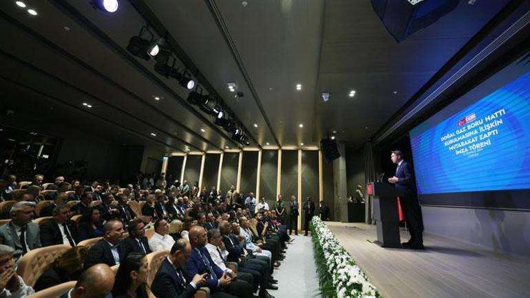 Kıbrıs’a doğal gaz çıkarması İlk imzalar atıldı: Türkiye ile KKTC, Akdeniz’in altından doğal gaz boru hattı ile bağlanacak