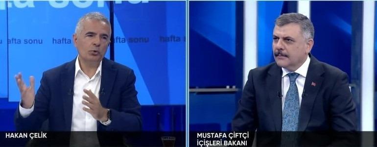 İçişleri Bakanı Çiftçiden CNN Türkte önemli açıklamalar