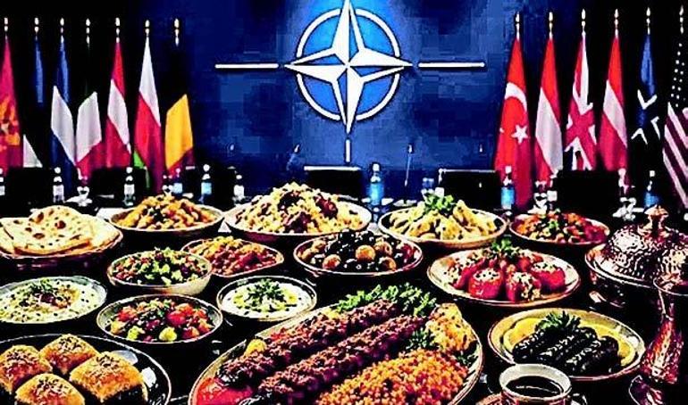 NATO Zirvesinde yemekler ‘konuştu’