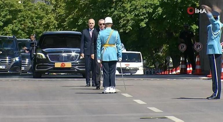 Cumhurbaşkanı Erdoğan 15 Temmuz Anma Törenine katılıyor