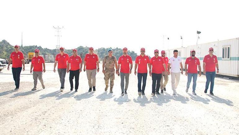 15 Temmuz gazileri Gabar’a çıktı Enerji bağımsızlığı için çalışanlarla buluştular