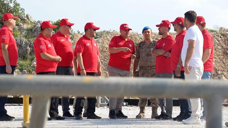 15 Temmuz gazileri Gabar’a çıktı Enerji bağımsızlığı için çalışanlarla buluştular