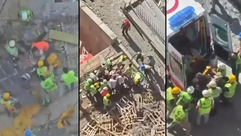 Beylikdüzünde inşaatta İskeleden düşen 21 yaşındaki işçinin kahreden sonu