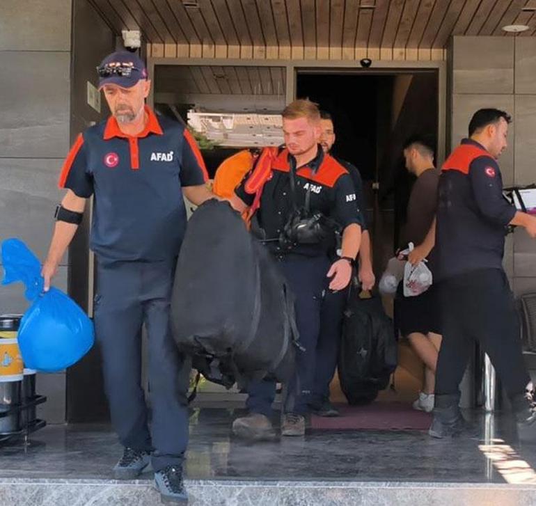 Otel odasında ölüm Odadaki maddeler ekipleri alarma geçirdi