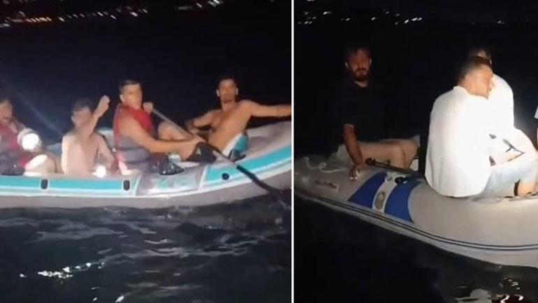 SUP board kabusu Fırtına çıktı, 35 kişi gölün ortasında mahsur kaldı