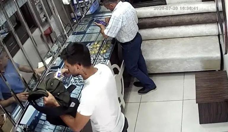 2,3 milyonluk altın teslimat yapan kurye sırra kadem bastı