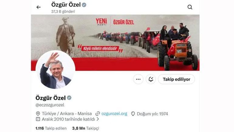 Özgür Özel CHPden istifa etti Kurduğu partinin adı belli oldu