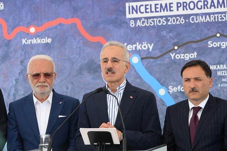 YHT ile 7 saatlik yolculuk 1 saat 45 dakikaya inecek Projenin yüzde 50si tamam