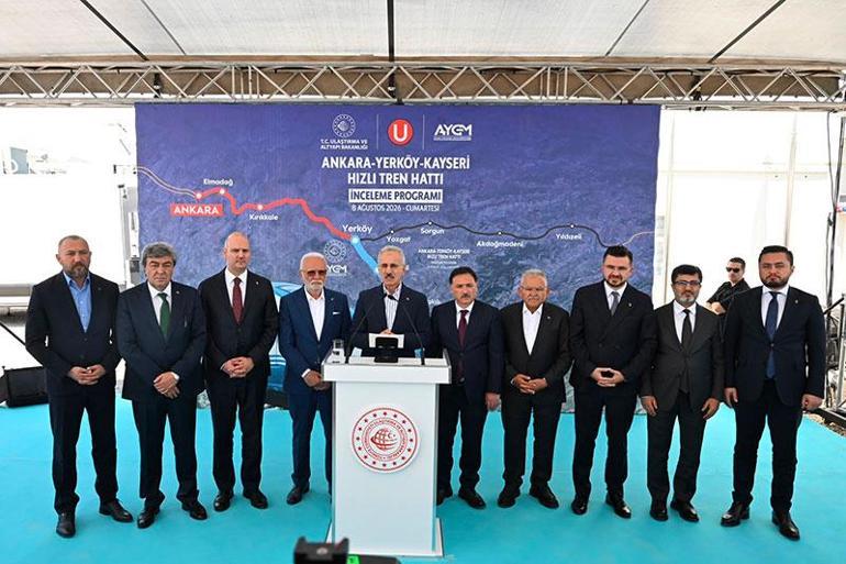 YHT ile 7 saatlik yolculuk 1 saat 45 dakikaya inecek Projenin yüzde 50si tamam
