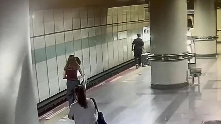 Şişlide görme engelli genç metro raylarına düştü