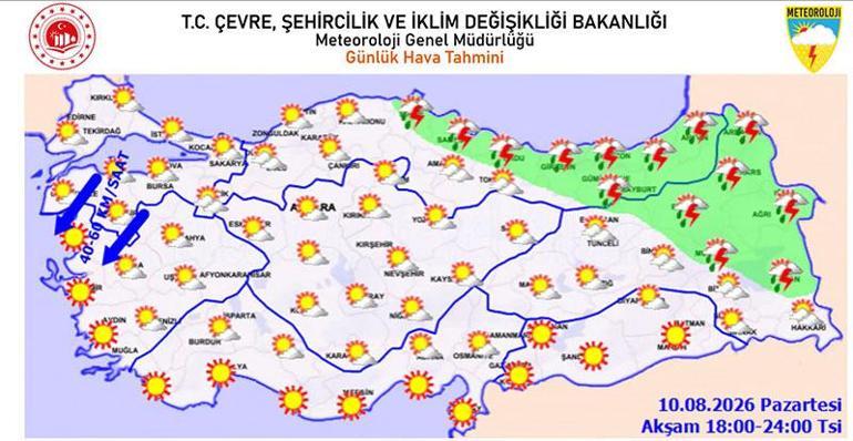 Haftanın hava durumu belli oldu Sıcaklıklar değişiyor: İstanbul için yeni uyarı