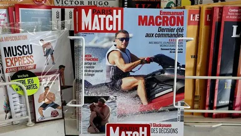 Fransa yanarken Macronun jet ski keyfi olay oldu Tepkiler çığ gibi büyüyor