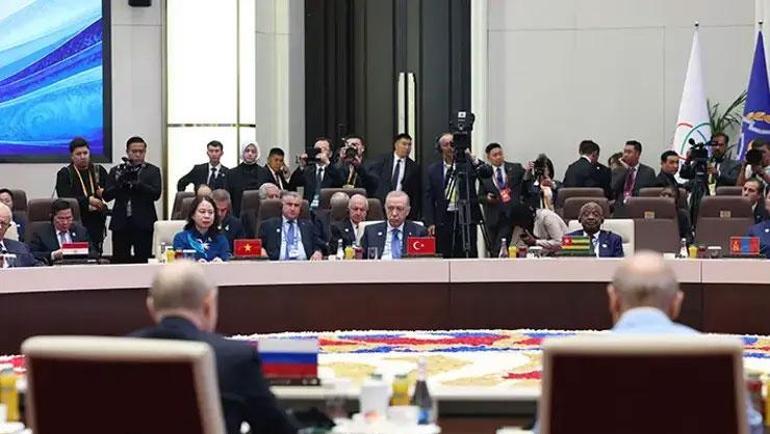 Cumhurbaşkanı Erdoğandan Şangay Zirvesinde Mekke İttifakı açıklaması: Dünya barışına önemli katkılar sağlayacak