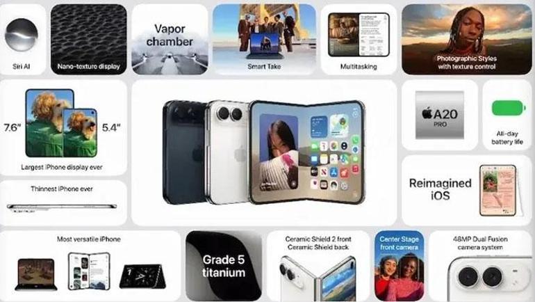 iPhone 18 Pro, 18 Pro Max ve katlanabilir iPhone Duo tanıtıldı İşte iPhone Duo özellikleri ve Türkiye fiyatı