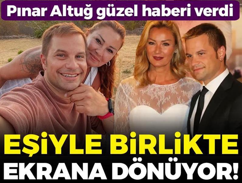 Yeni işini anlattı! Pınar Altuğ eşiyle program yapacak