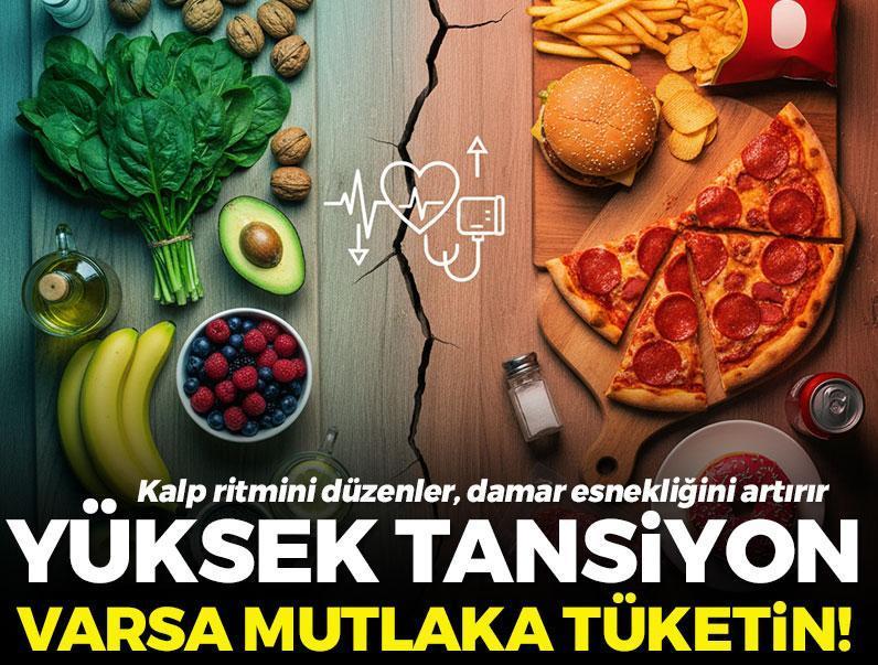 Yüksek tansiyonluların tüketmesi gereken 17 yiyecek! Alışveriş listesine ekleyin