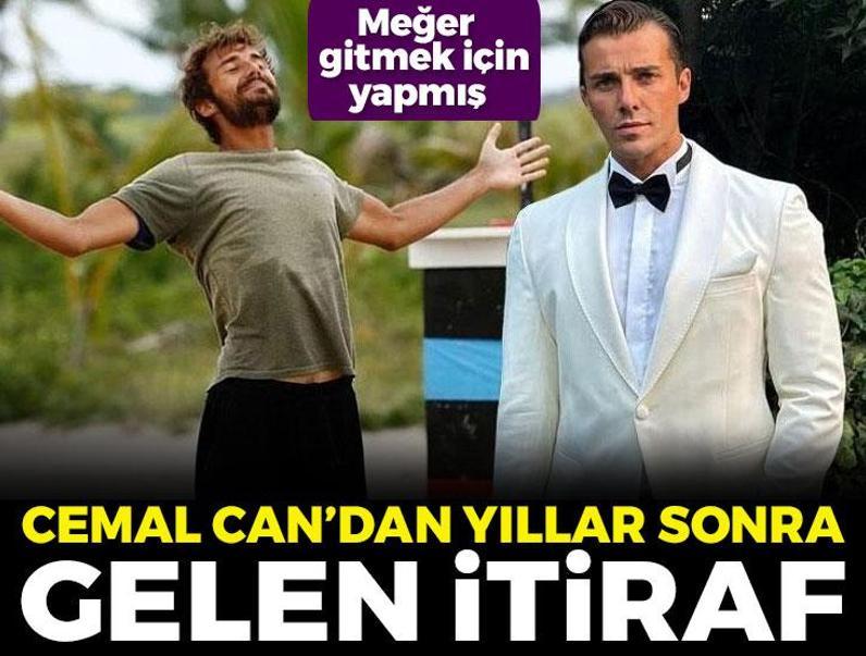 Cemal Can’dan yıllar sonra gelen Survivor itirafı! Asker ocağından dikkat çeken sözler