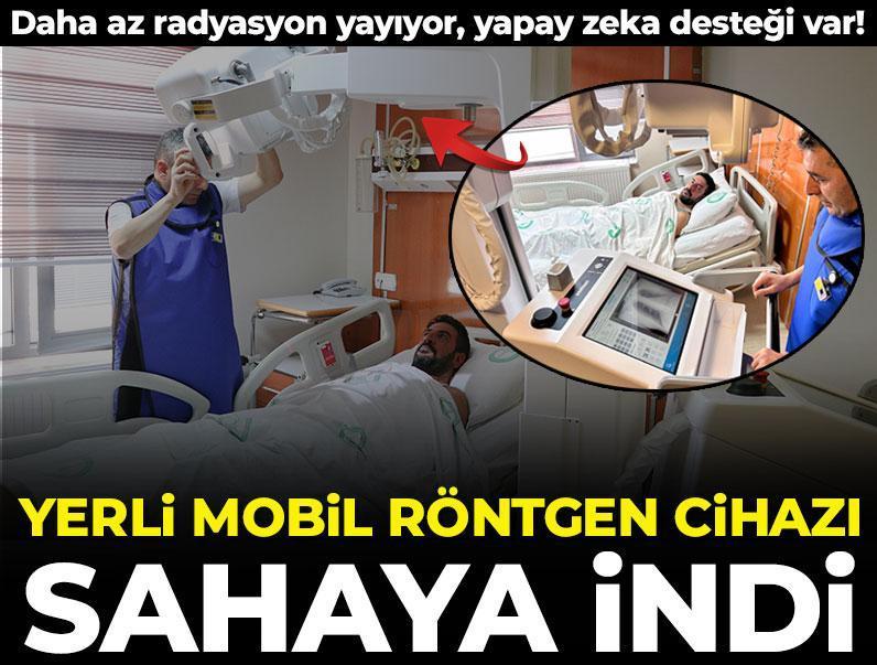 Yerli ve milli teknoloji sahada! Mobil röntgen cihazı Ankara'da hizmete sunuldu