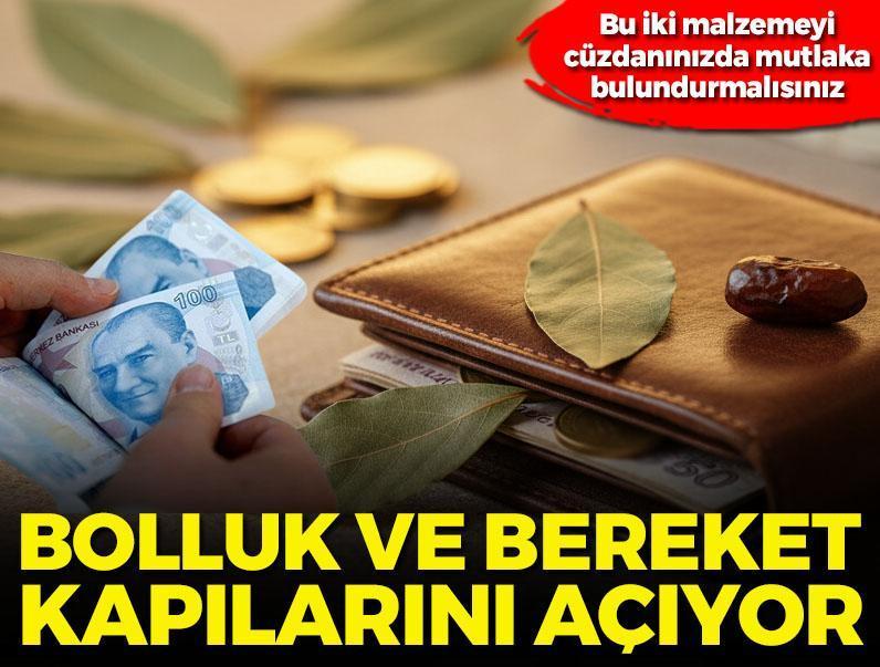 Cüzdanınızda mutlaka bulunsun! Bolluk ve bereket kapılarını açıyor, paraya para katıyor