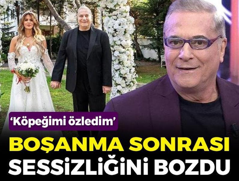 Mehmet Ali Erbil boşanma sonrası sessizliğini ilk kez bozdu! 'Köpeğimi özledim'