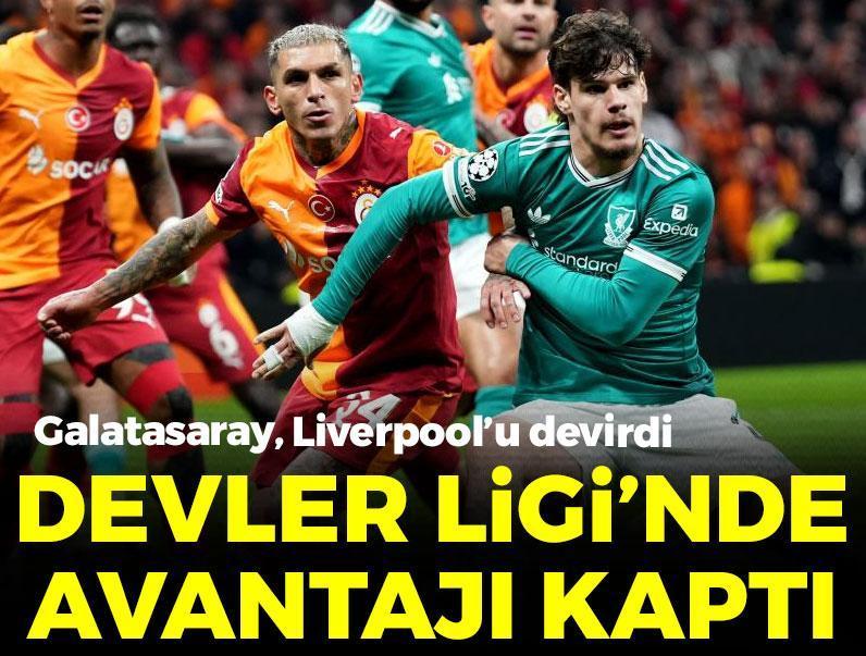Galatasaray - Liverpool maçında ilk düdük çaldı