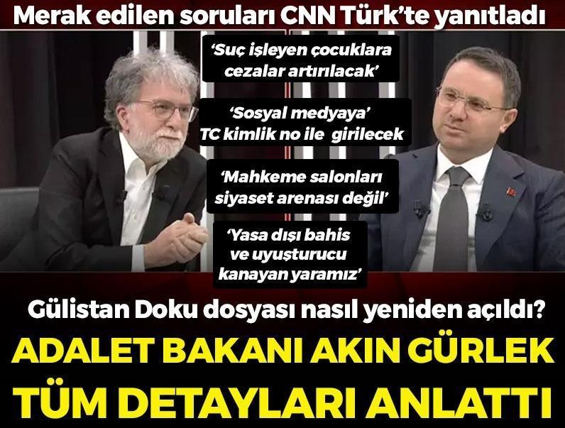 Adalet Bakanı Akın Gürlek ‘Tarafsız Bölge’de