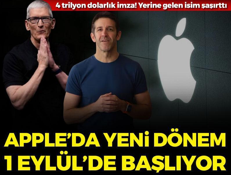 Apple'da 4 trilyon dolarlık imza: Tim Cook dönemi bitiyor, yerine gelen isim şaşırttı!