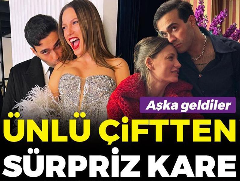 İlişkileri dolu dizgin devam ediyor! Serenay Sarıkaya ve Mert Demir'den yeni kare