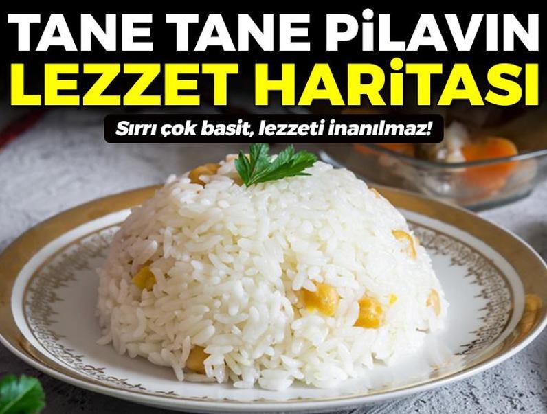 Pirinç pilavını böyle yapın! Kaşıktan tane tane dökülüyor, hem parlak hem de leziz oluyor