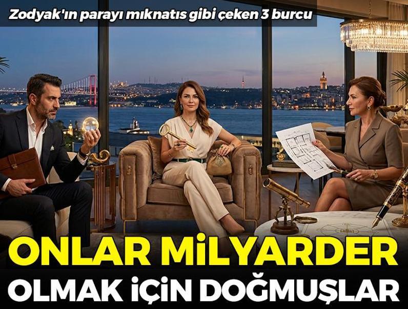Onlar milyarder olmak için doğmuşlar! Zodyak'ın parayı mıknatıs gibi çeken 3 burcu