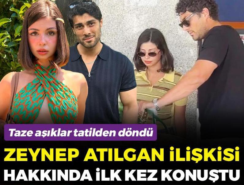 Aşıklar tatilden döndü! Zeynep Atılgan sessizliğini bozdu