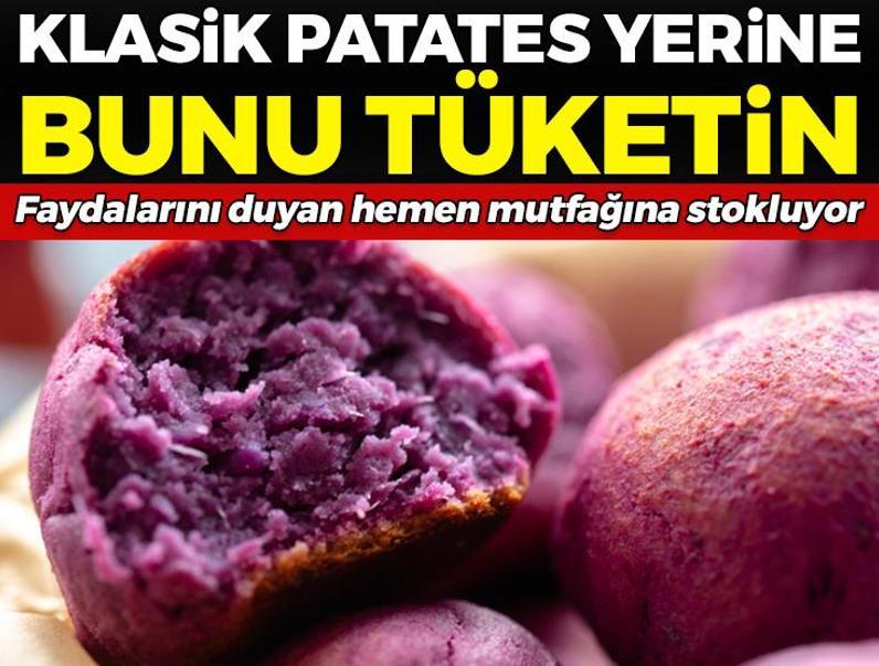 Klasik patatesin yerine bunu tüketin! Faydalarını duyan hemen mutfağına stokluyor