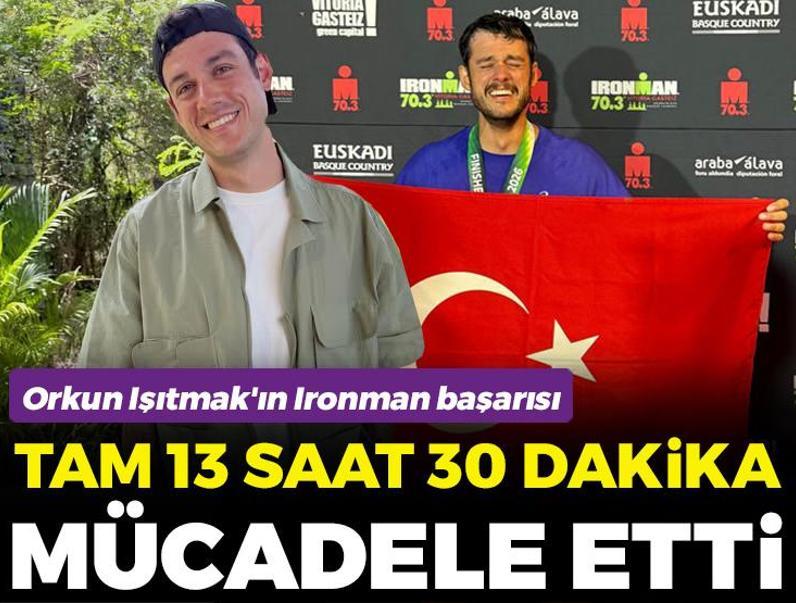 Orkun Işıtmak'tan 'Ironman' başarısı! Tam 13 saatte tamamladı