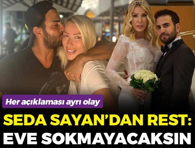Seda Sayan eşine resti çekti! 'Eve sokmayacaksın'